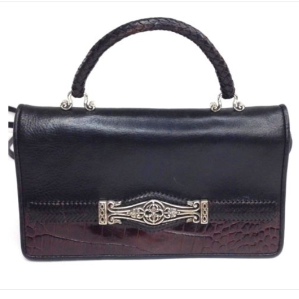 Brighton Leather Organizer Crossbody J-336